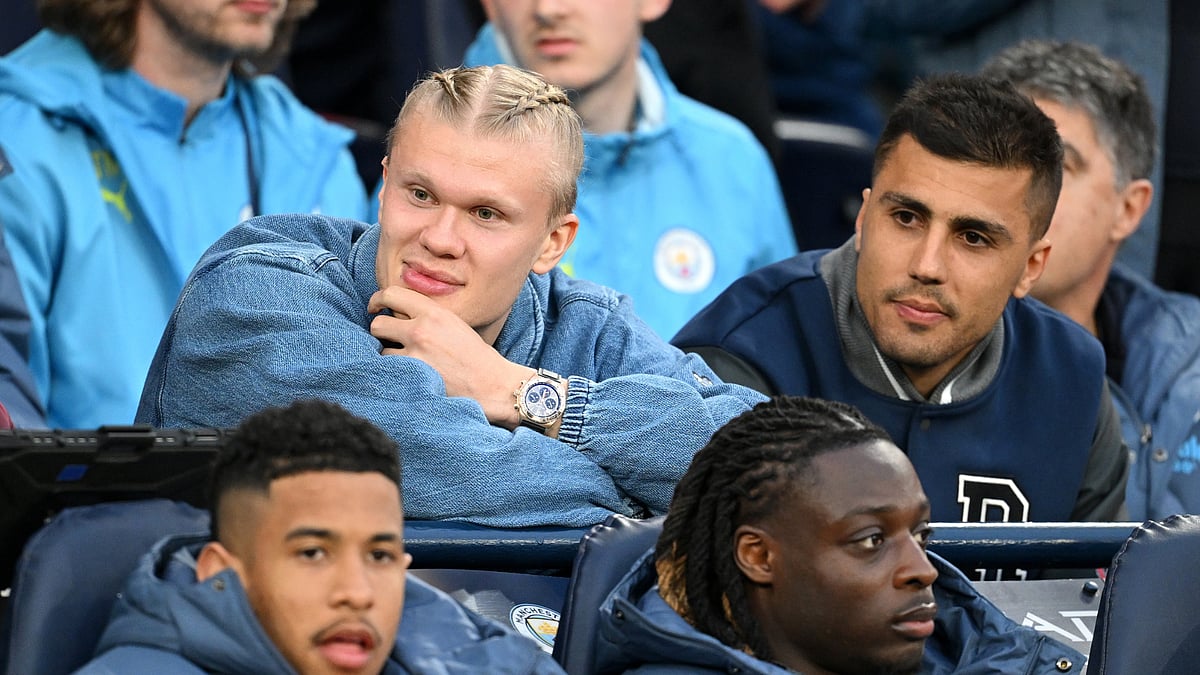 Rodri and Erling Haaland have returned to Manchester City training