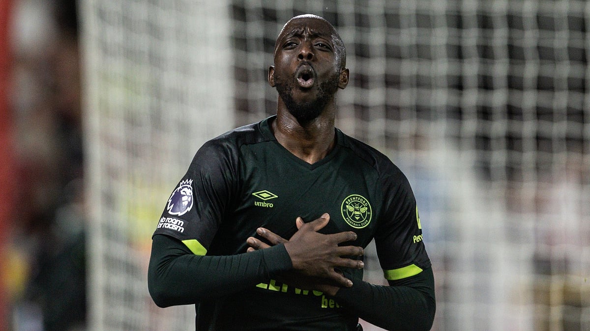 Brentford goalscorer Yoane Wissa