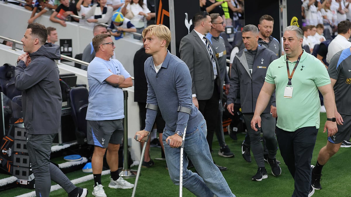 Lucas Bergvall will miss the rest of Tottenham's season