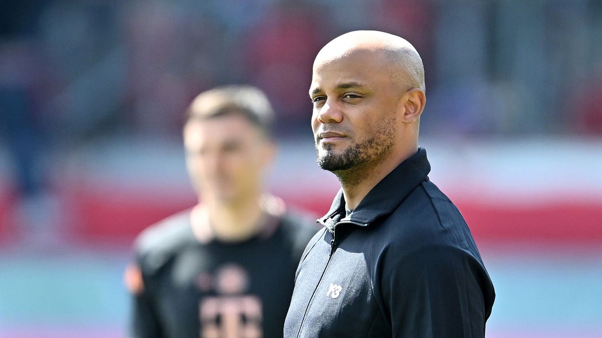 Bayern Munich head coach Vincent Kompany