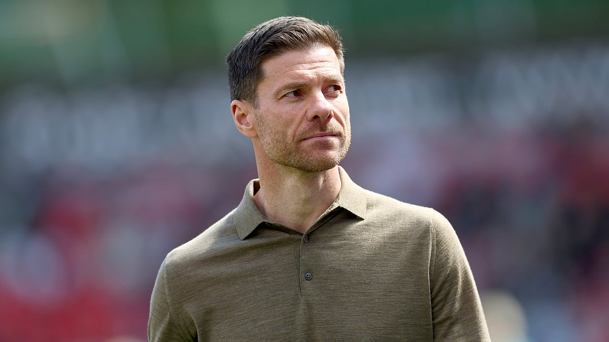 Bayer Leverkusen head coach Xabi Alonso