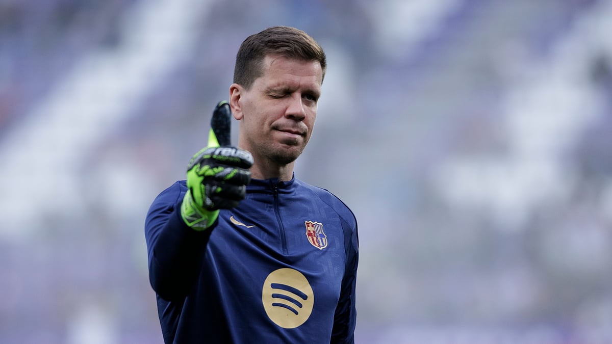 File : Wojciech Szczesny will keep his number-one spot for Barcelona in the coming weeks.