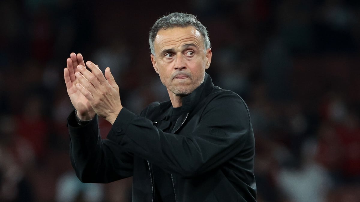 File : Paris Saint-Germain manager Luis Enrique.