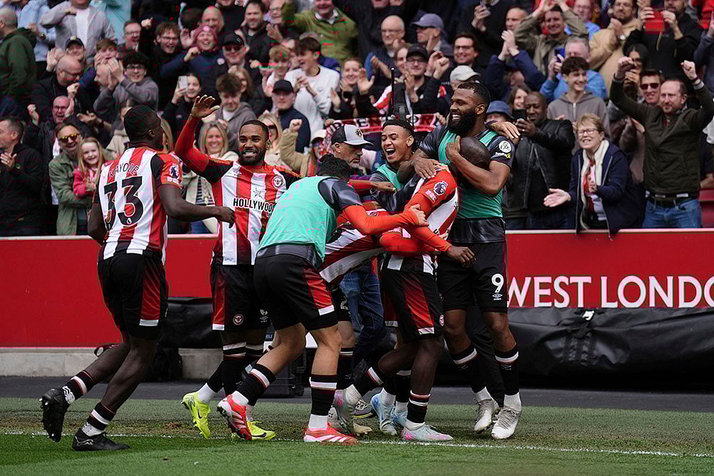 | Photo: John Walton/PA via AP : EPL 2024-25: Brentford and Manchester United