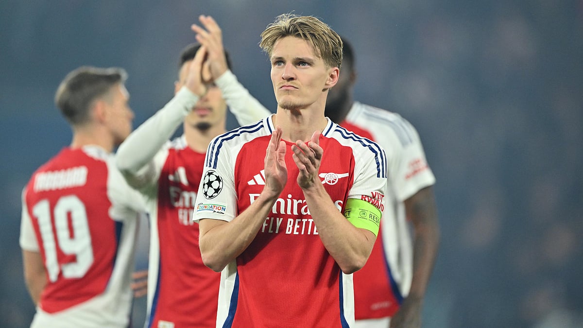 Arsenal captain Martin Odegaard