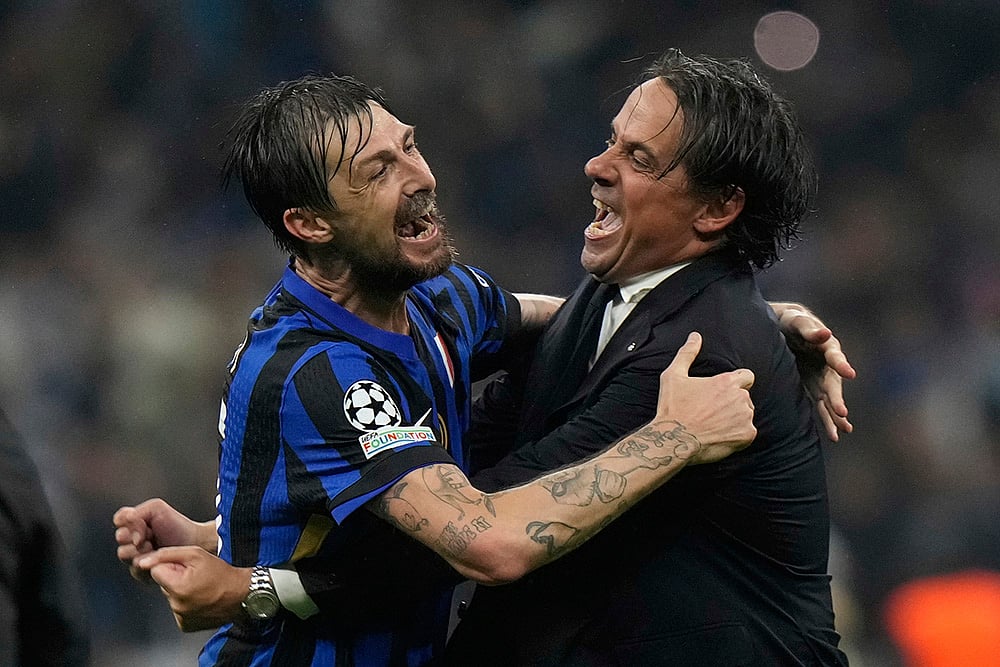 | Photo: AP/Luca Bruno : UCL 2024-25 Semifinal Second Leg: Inter Milan vs Barcelona