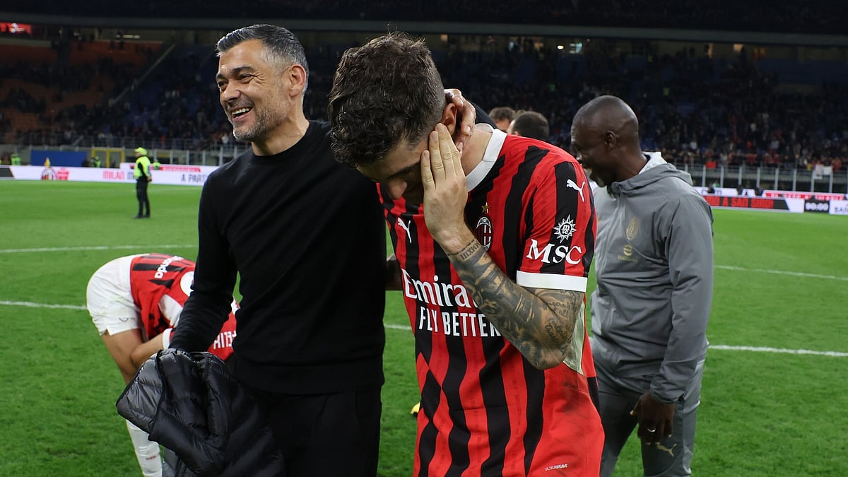 AC Milan boss Sergio Conceicao after Serie A match against Bologna.