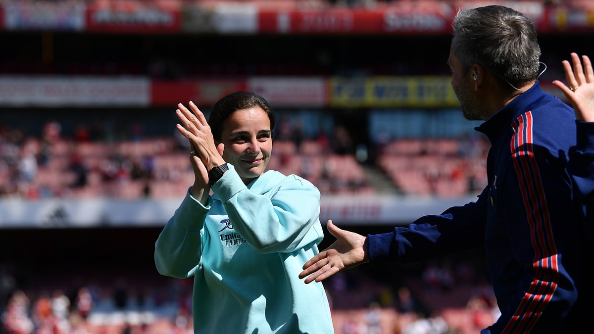 Arsenal head coach Renee Slegers