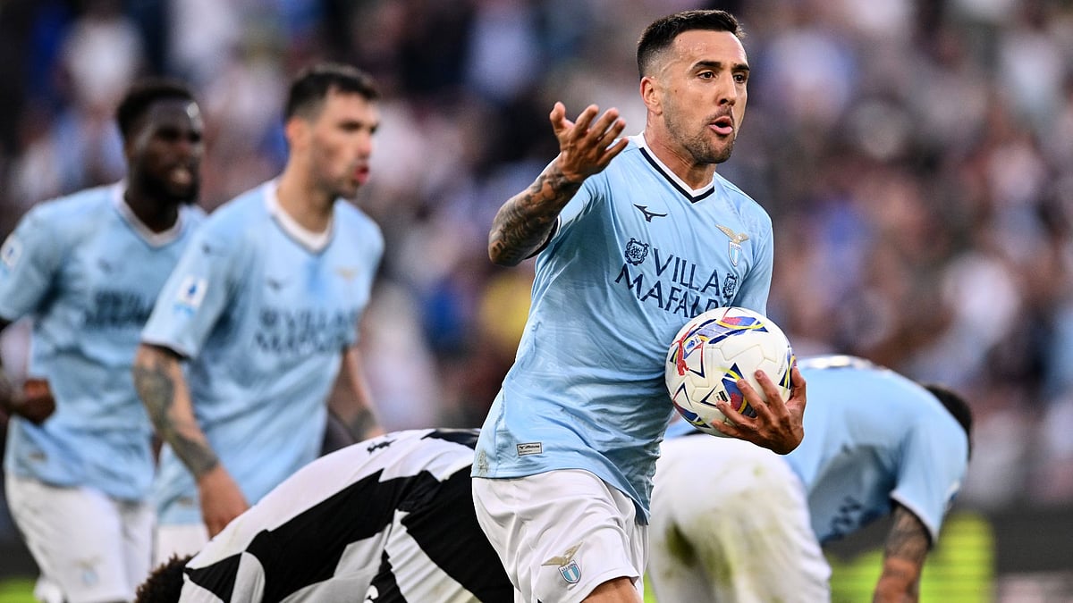 Vecino celebrates his dramatic equaliser