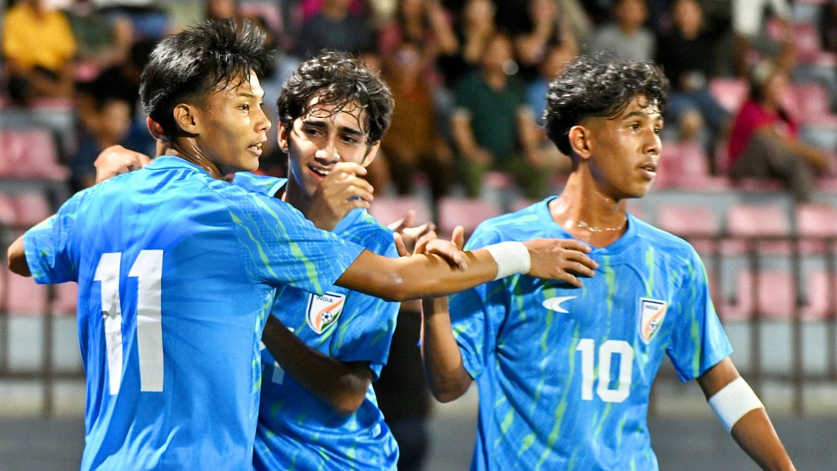 X | Indian Football Team  :  India U-19 Football Team. 