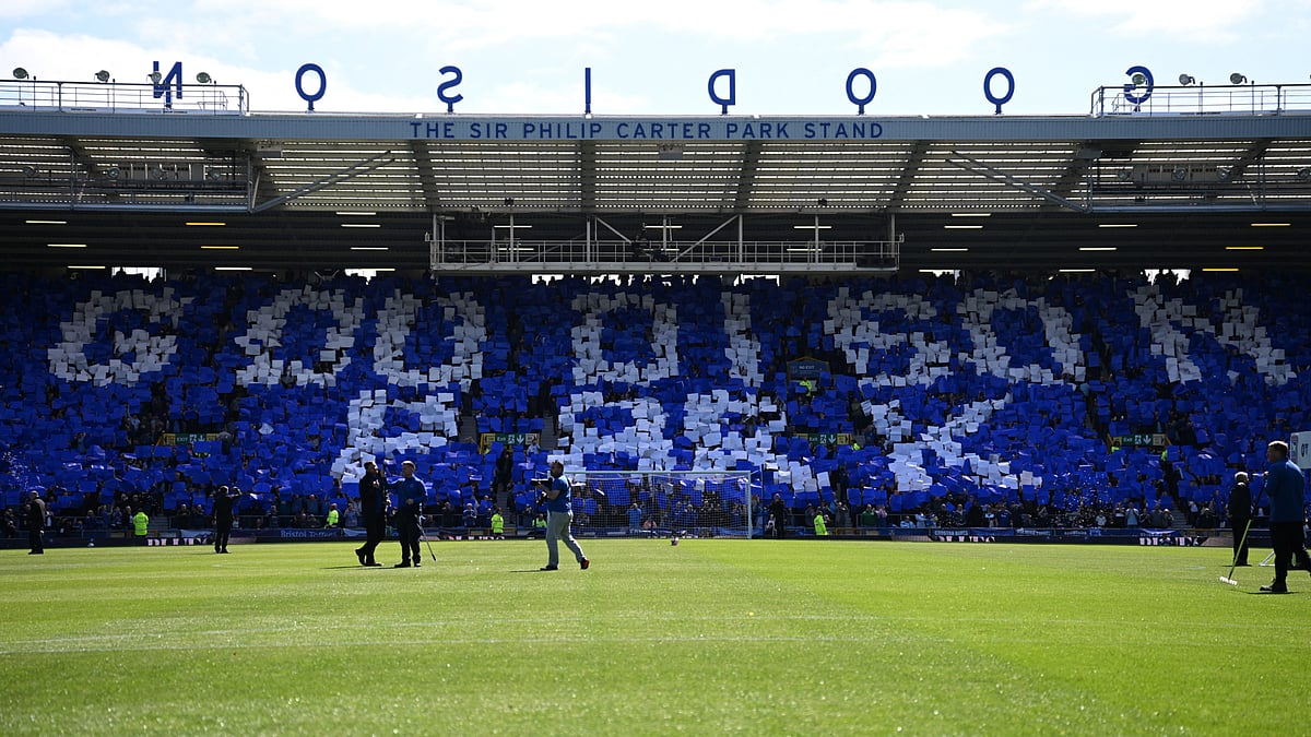 Goodison Park pictured ahead of Everton's clash with Ipswich Town on Saturday