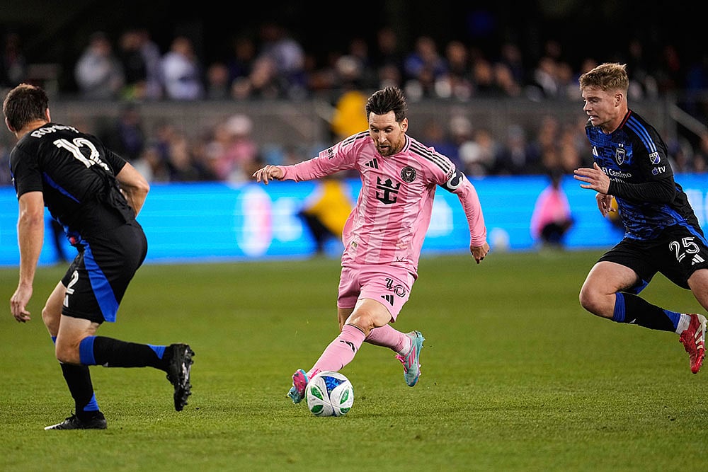 | Photo: AP/Godofredo A. Vásquez : MLS: Inter Miami vs San Jose Earthquakes