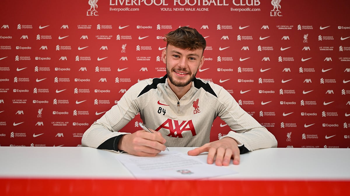 Conor Bradley has signed a new Liverpool contract