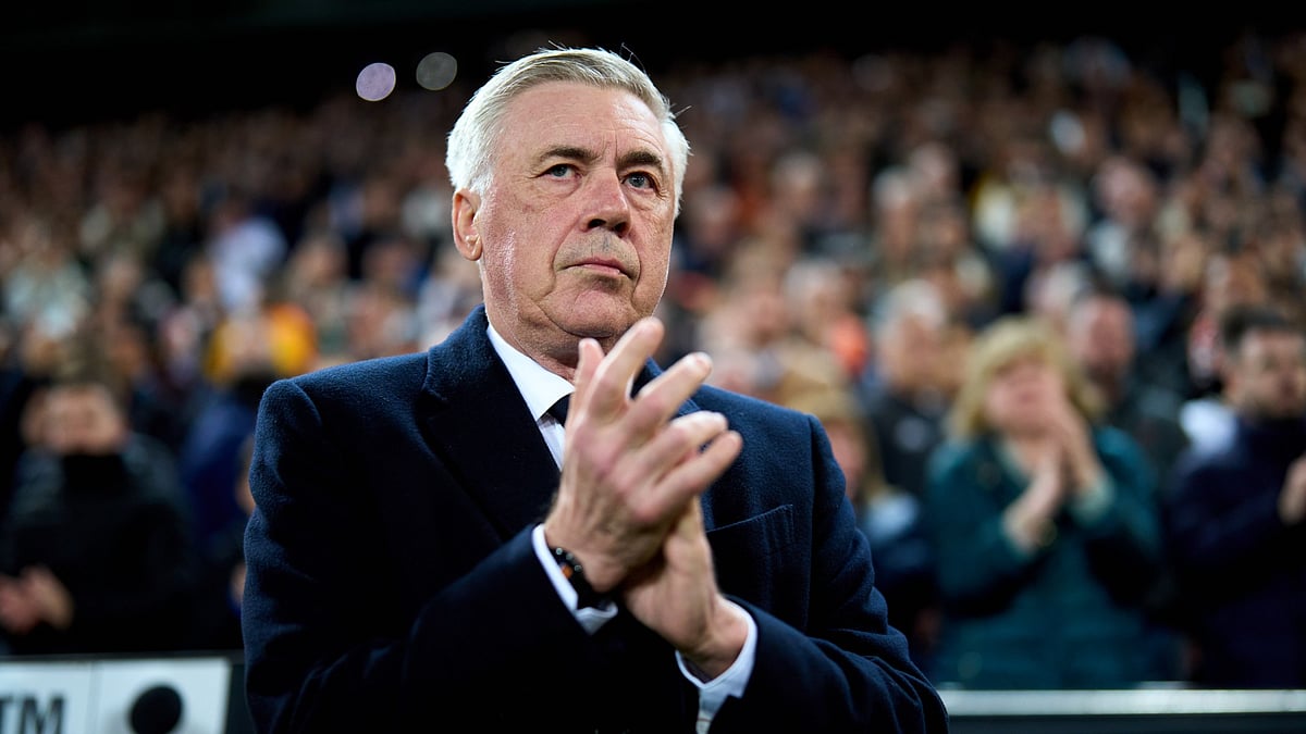 Real Madrid head coach Carlo Ancelotti