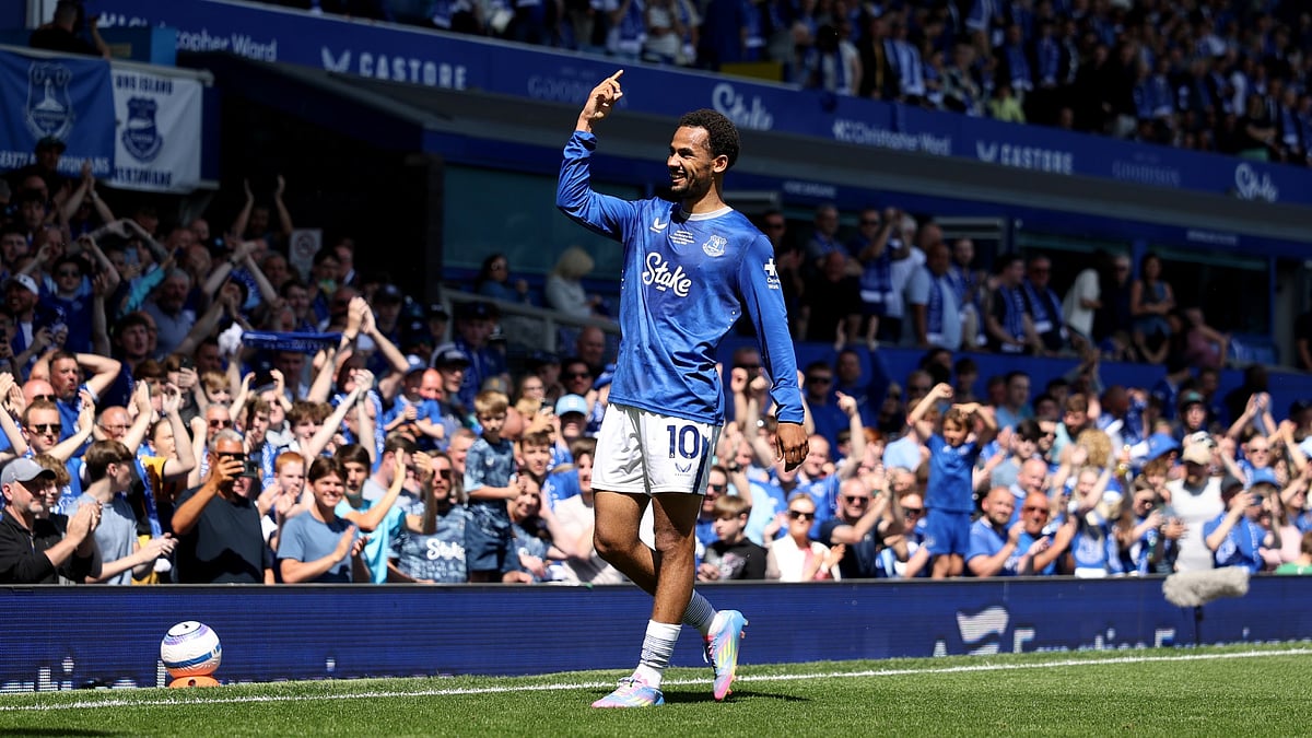 Iliman Ndiaye was Everton's hero