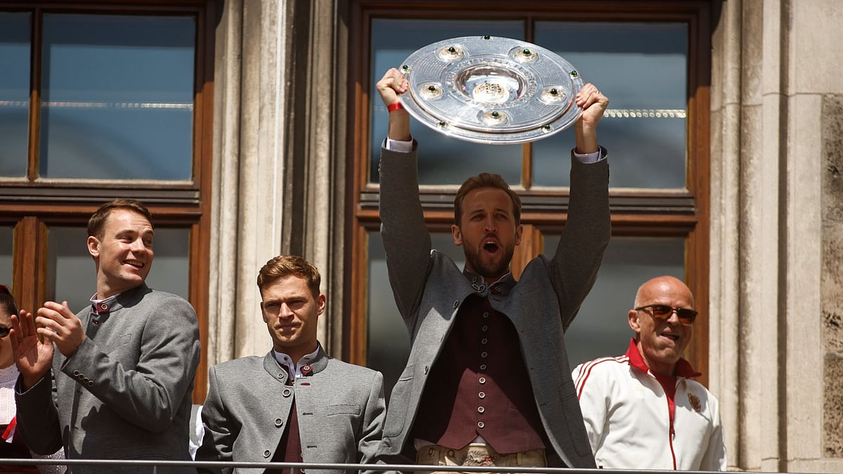 Bayern Munich's Harry Kane