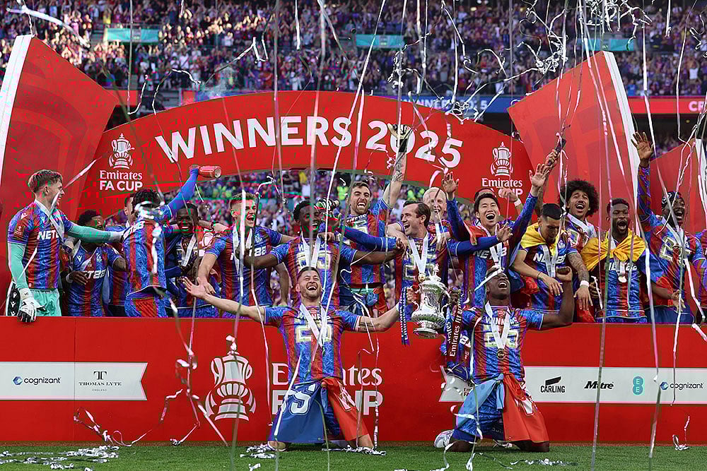 | Photo: AP/Ian Walton : FA Cup 2024-25 Final: Crystal Palace Vs Manchester City