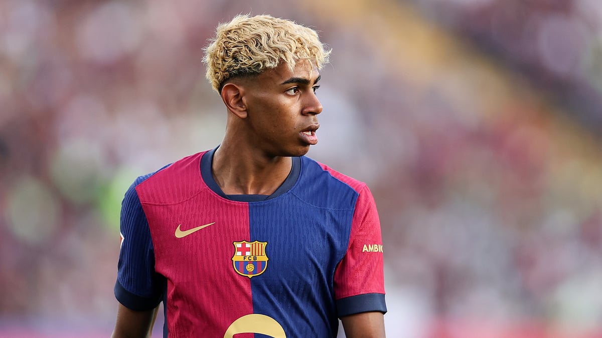 Barcleona's Lamine Yamal