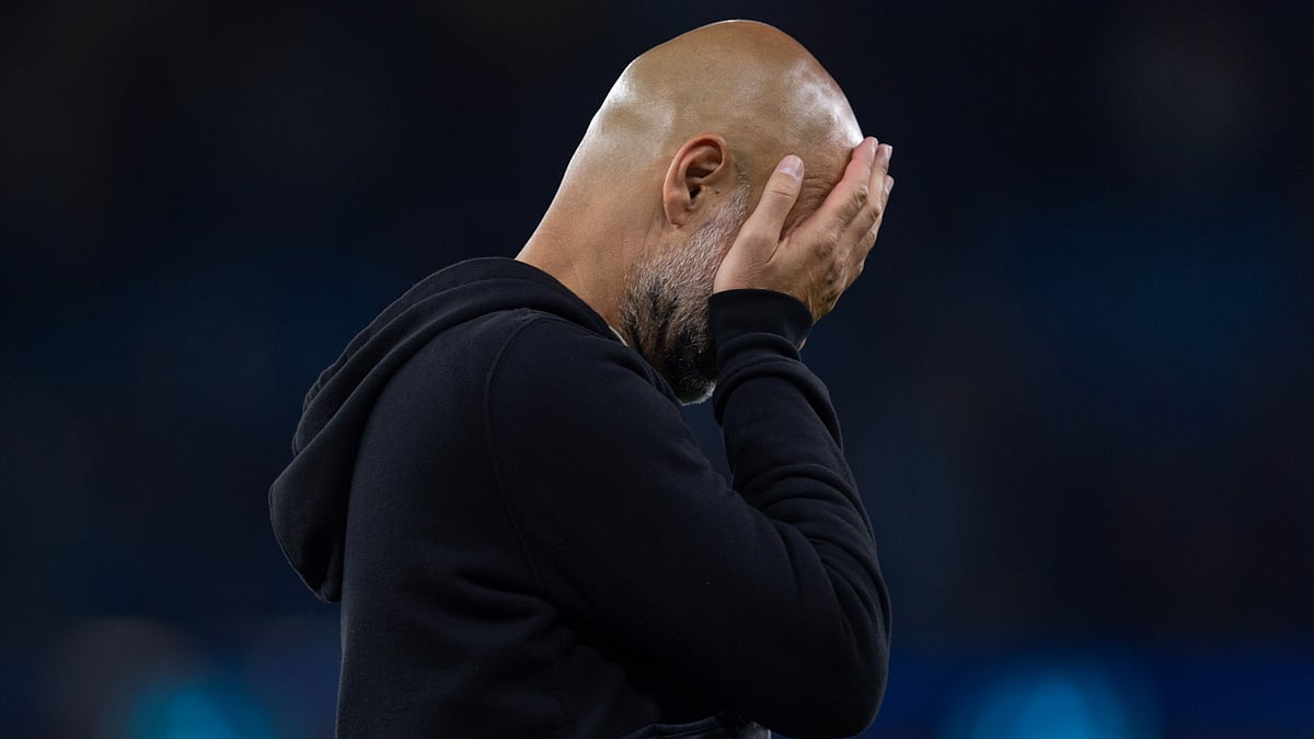 Manchester City boss Pep Guardiola.