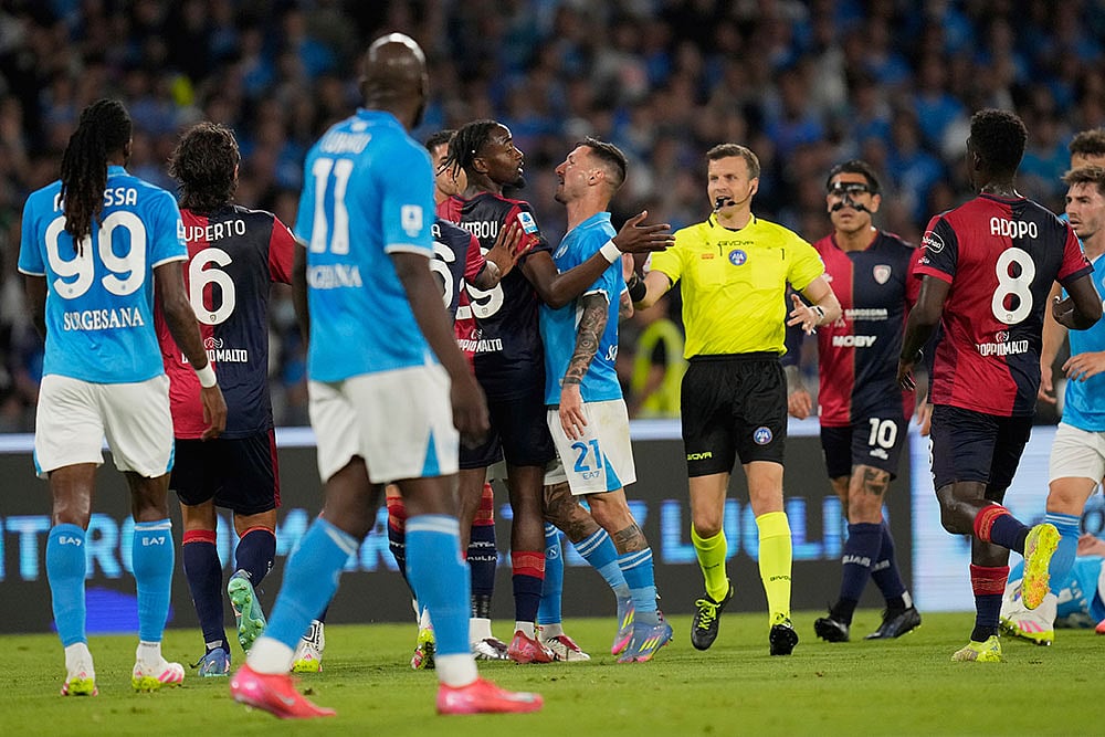 | Photo: AP/Gregorio Borgia : Napoli Vs Cagliari Calcio Live Streaming,  Serie A 2025-26: Preview, Head-To-Head – All You Need To Know
