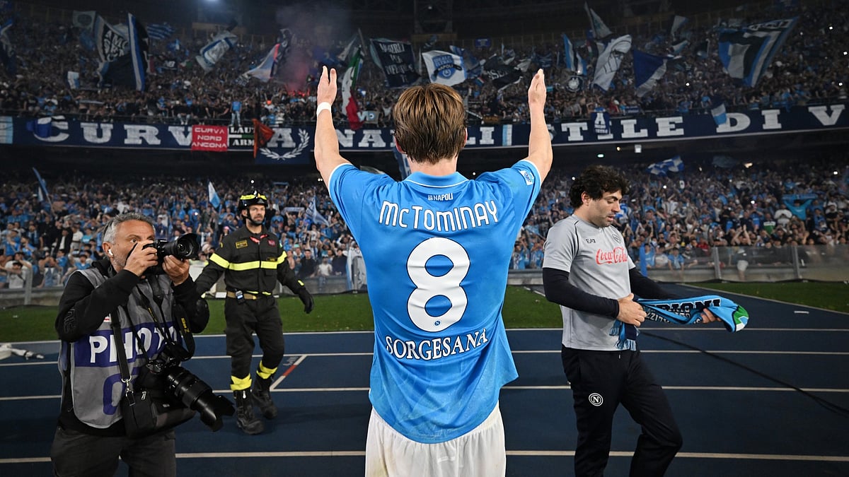 Scott McTominay has starred for Napoli.
