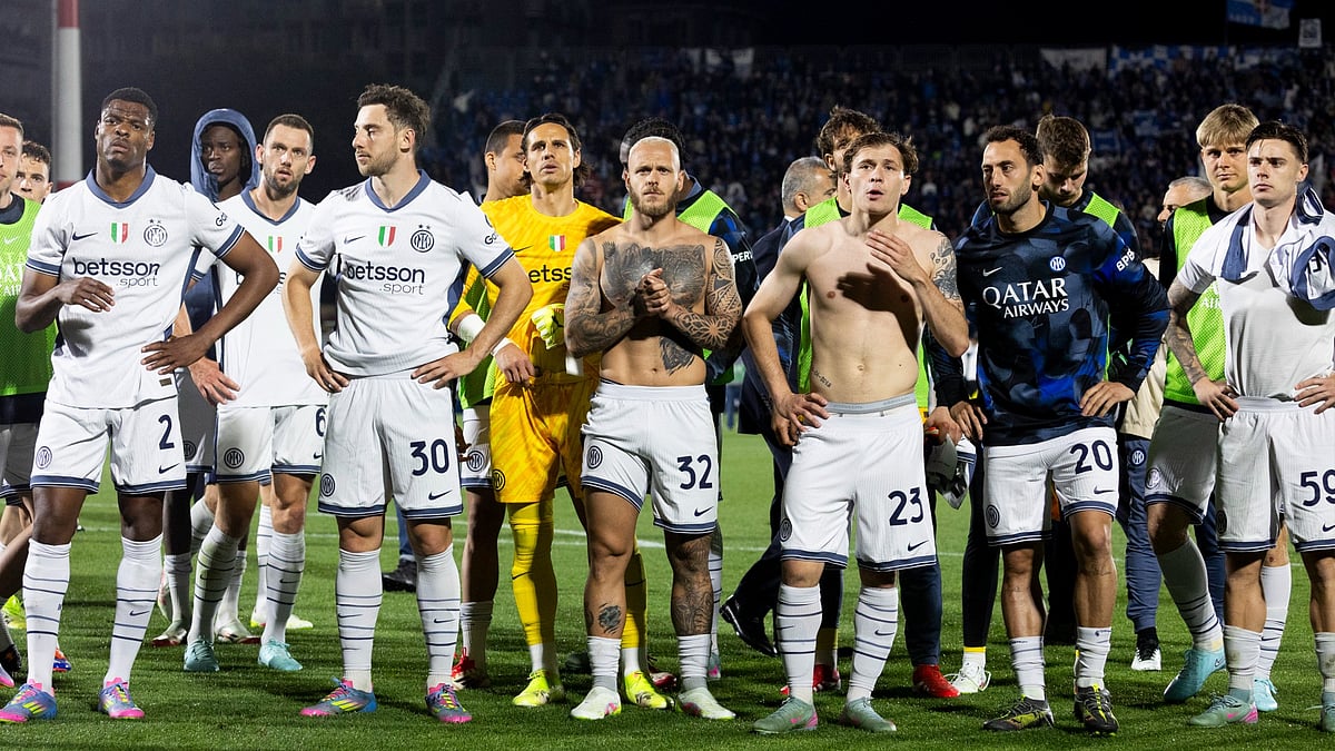 Inter finished second in Serie A.