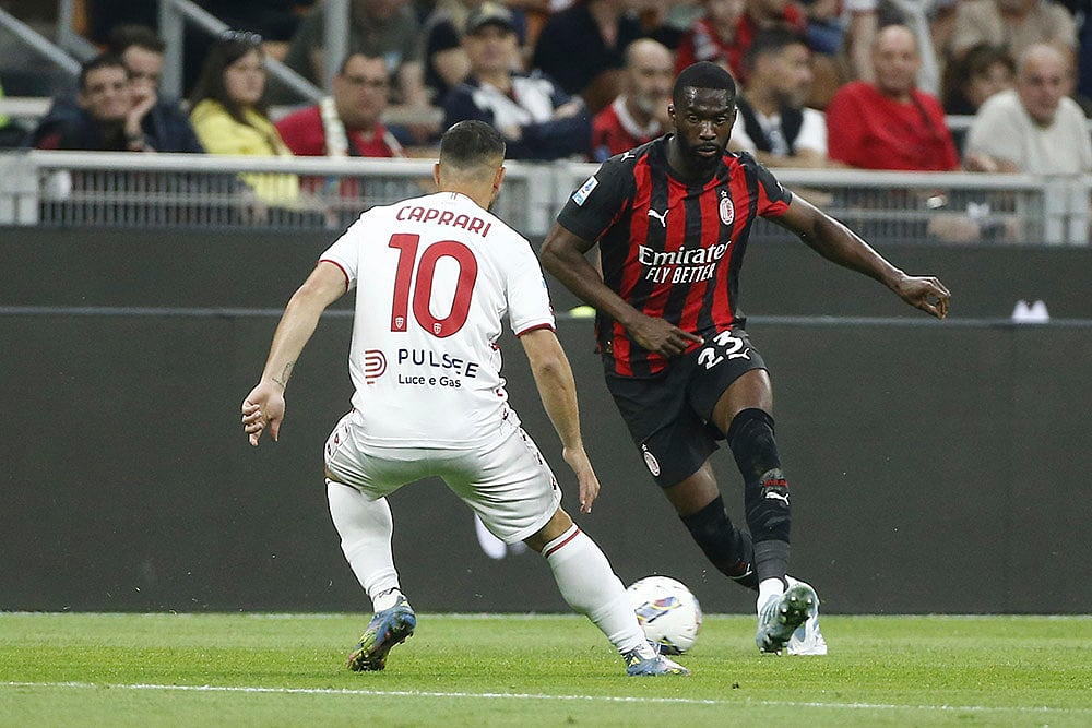 | Photo: Alberto Mariani/LaPresse via AP : Serie A 2024-25: AC Milan vs Monza