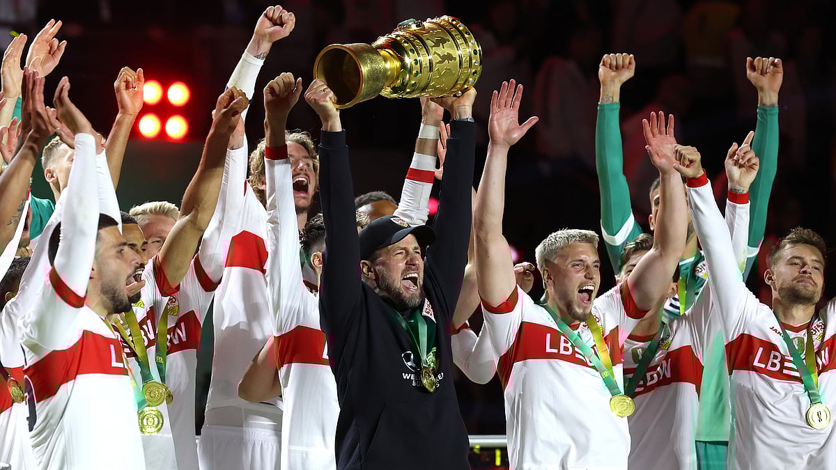 Stuttgart won the DFB-Pokal.