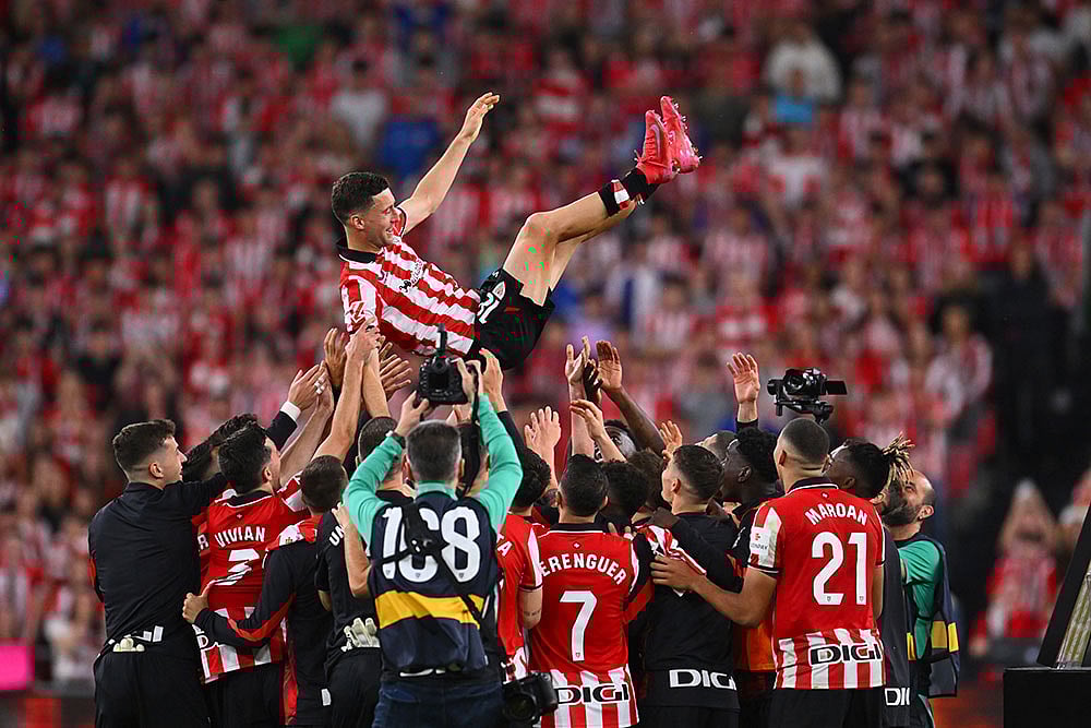 | Photo: AP/Miguel Oses : La Liga: Athletic Bilbao vs Barcelona