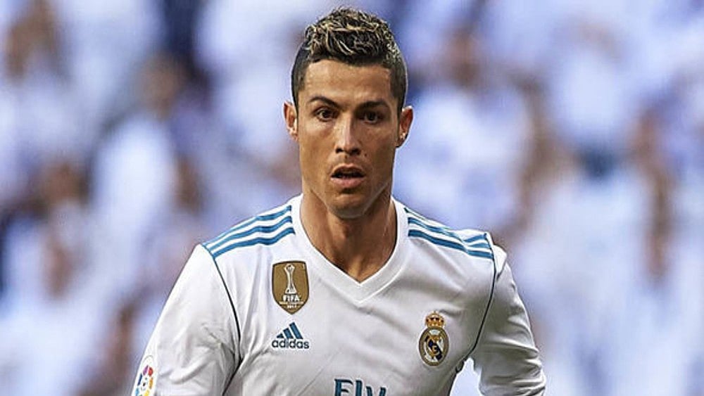 File : File photo of Cristiano Ronaldo playing for Real Madrid.