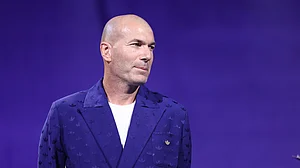 | Photo File : FIle photo of Zinedine Zidane.