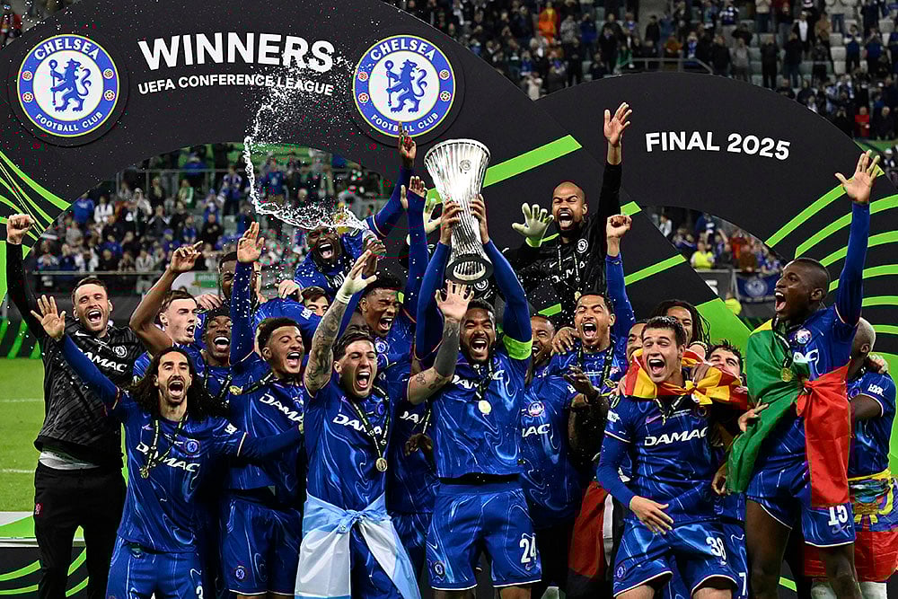 | Photo: AP/Denes Erdos : UEFA Conference League Final 2024-25: Real Betis vs Chelsea