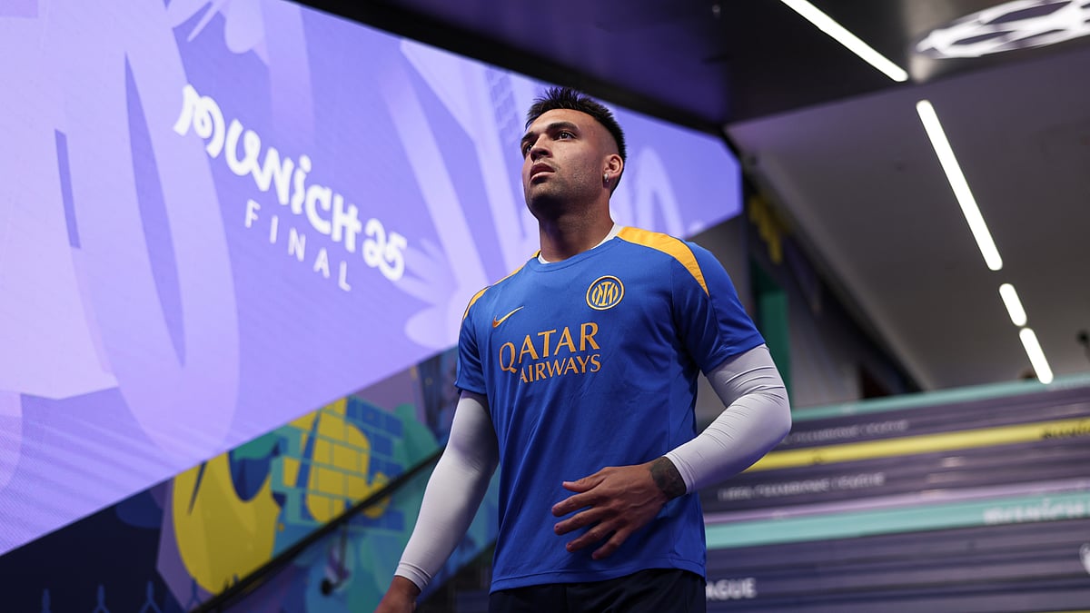 Inter's Lautaro Martinez ahead of PSG Vs Inter Milan final clash.