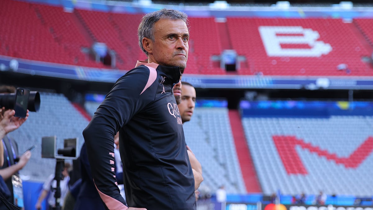 Luis Enrique's PSG take on Inter on Saturday.