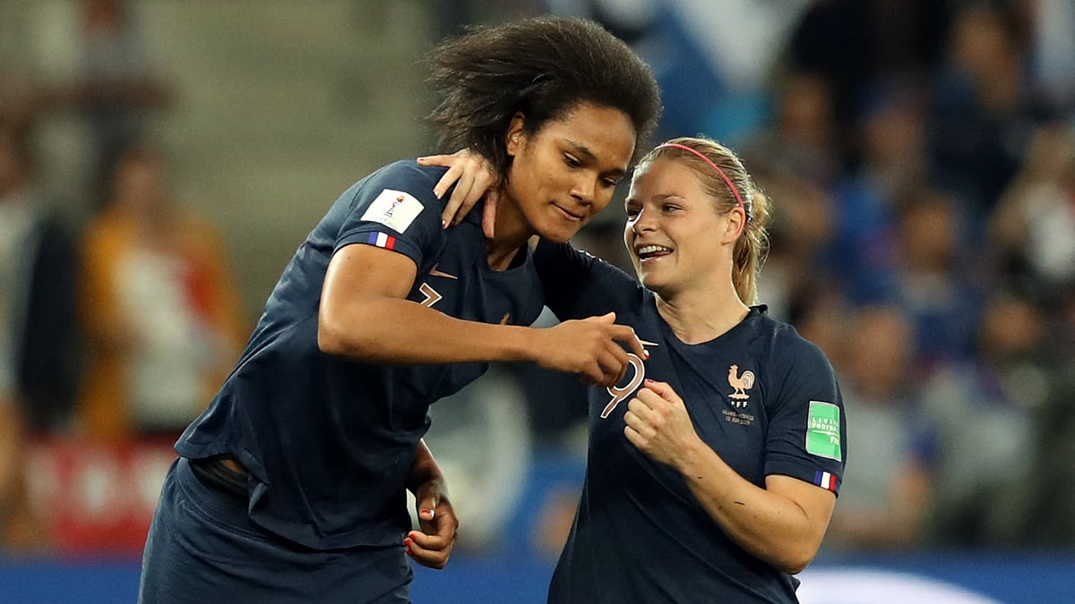 Wendie Renard and Eugenie Le Sommer are long-time team-mates for club and country