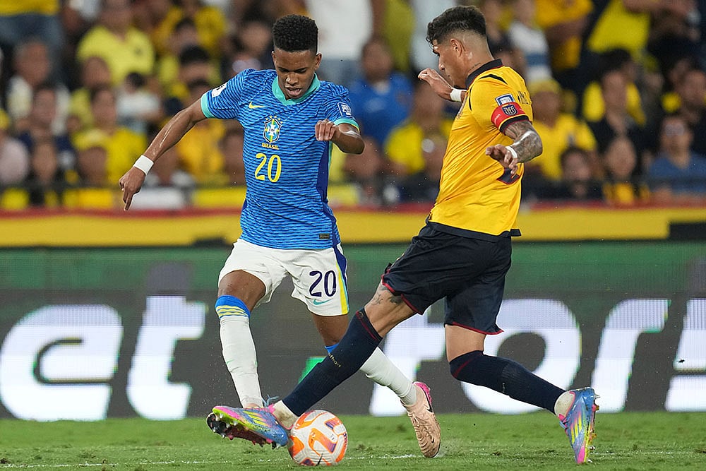 | Photo: AP/Dolores Ochoa : FIFA World Cup 2026 CONMEBOL Qualifiers: Brazil vs Ecuador