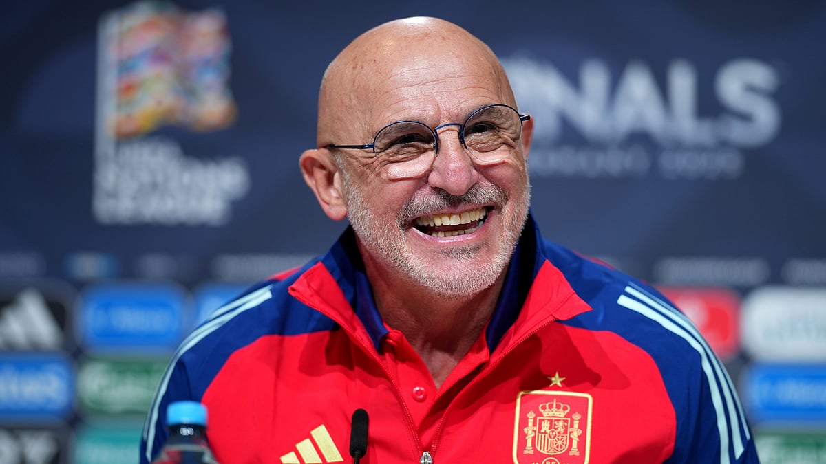 Spain head coach Luis de la Fuente