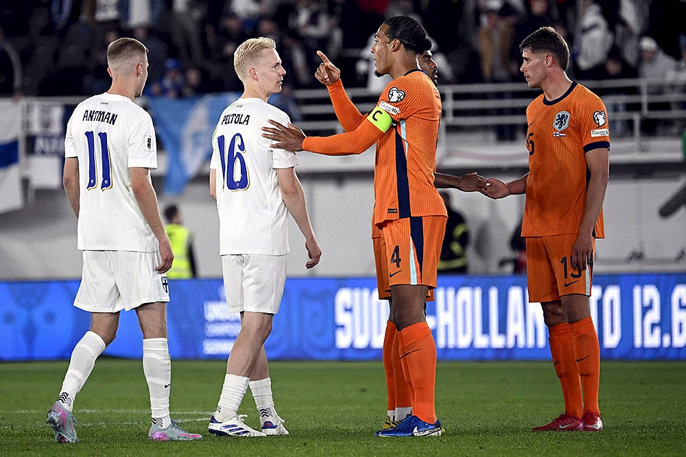 | Photo: Markku Ulander/Lehtikuva via AP : FIFA World Cup 2026 European Qualifiers: Finland vs Netherlands