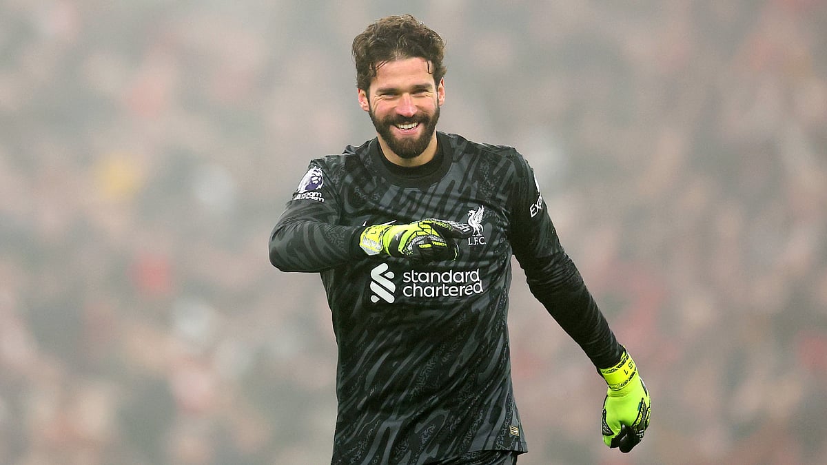 Liverpool goalkeeper Alisson