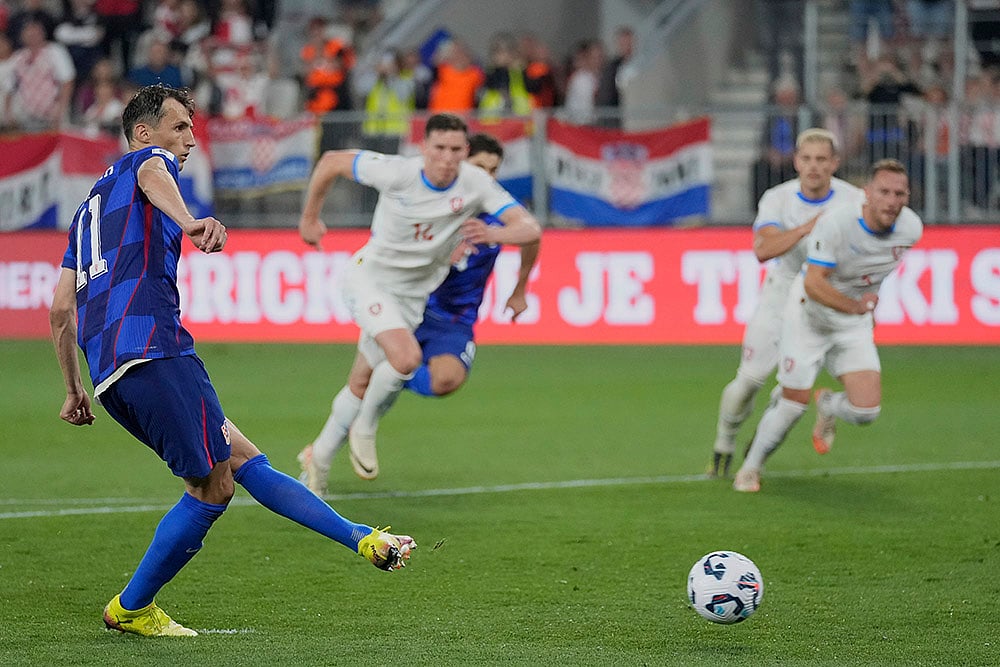 | Photo: AP/Darko Bandic : FIFA World Cup 2026 European Qualifiers: Croatia vs Czechia