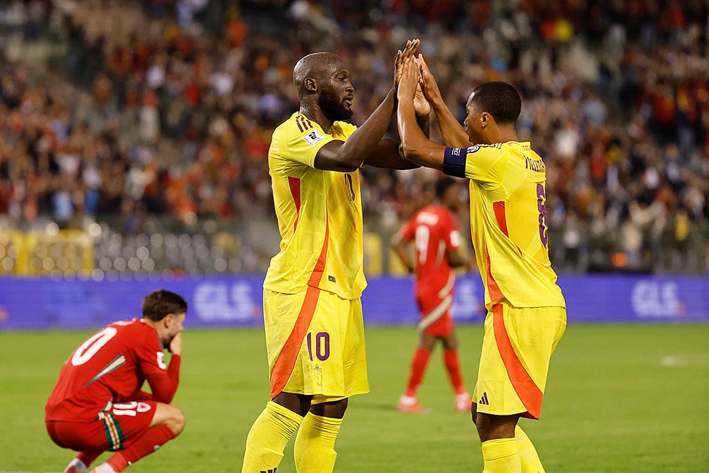 | Photo: AP/Geert Vanden Wijngaert : FIFA World Cup 2026 European Qualifiers: Belgium vs Wales