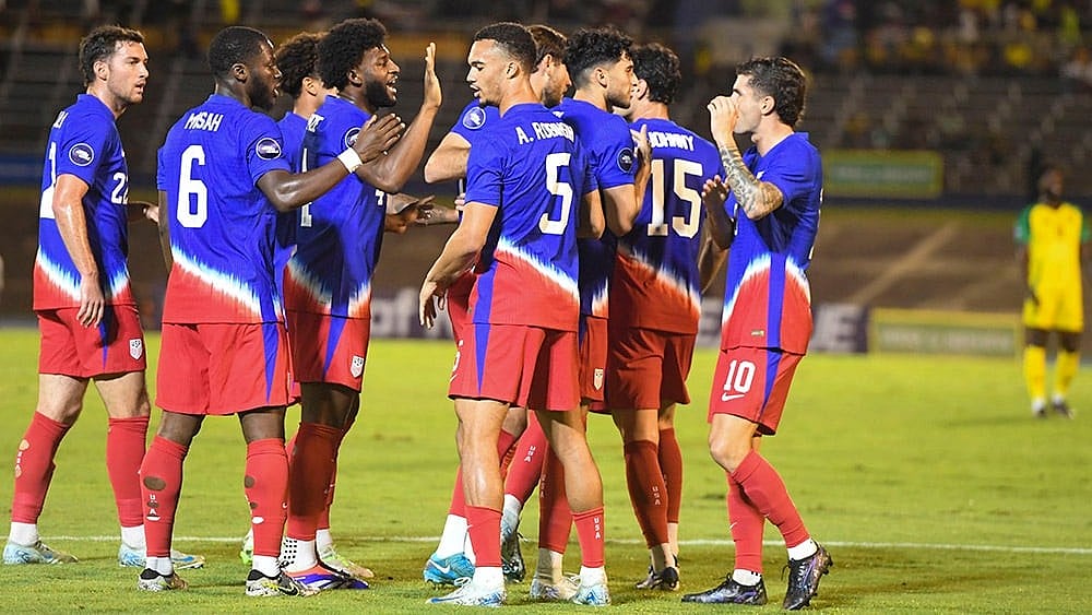 | Photo: AP/Collin Reid : CONCACAF Team USA