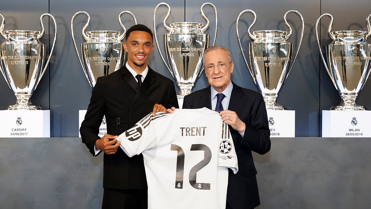 Real Madrid's Trent Alexander-Arnold