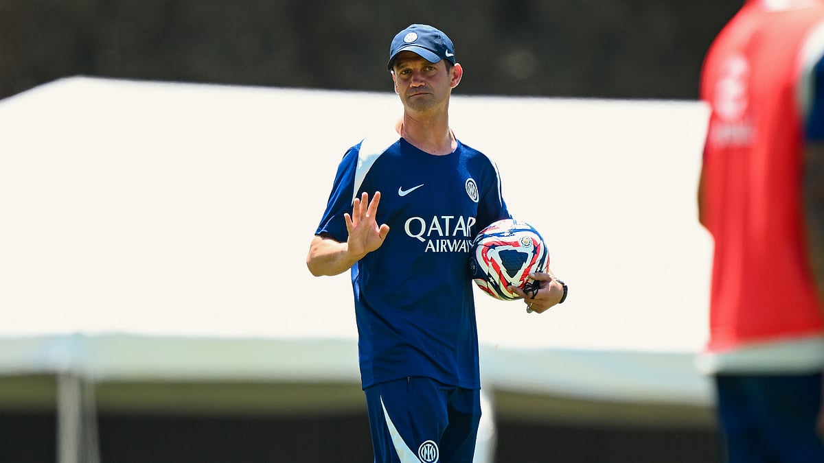 Inter head coach Cristian Chivu