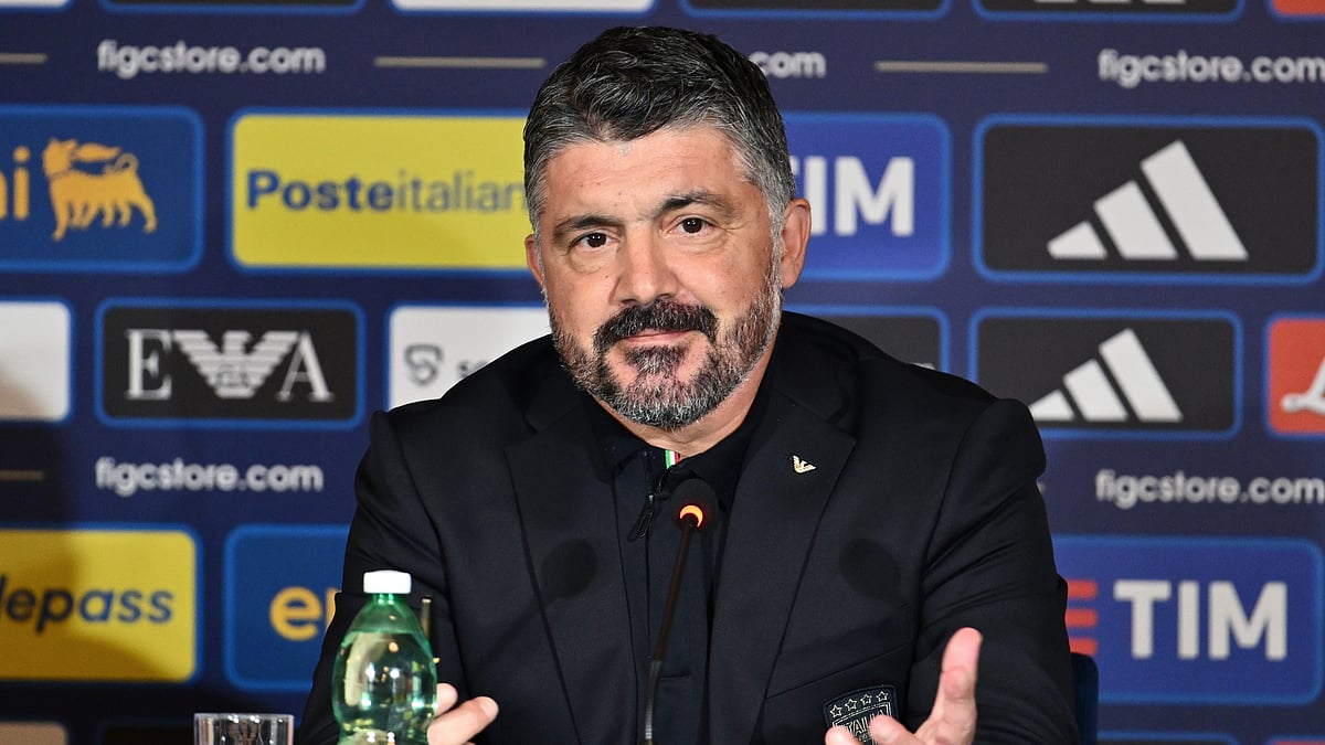 Italy head coach Gennaro Gattuso