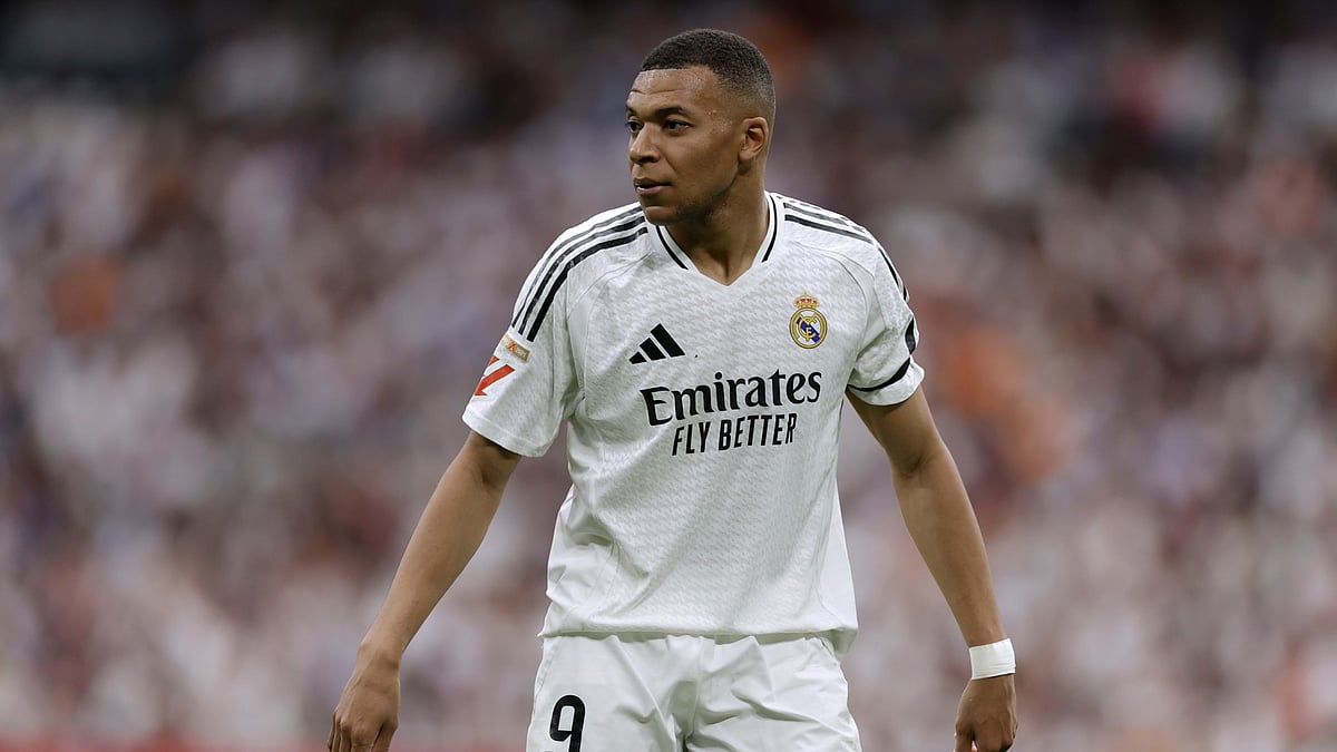 Real Madrid's Kylian Mbappe