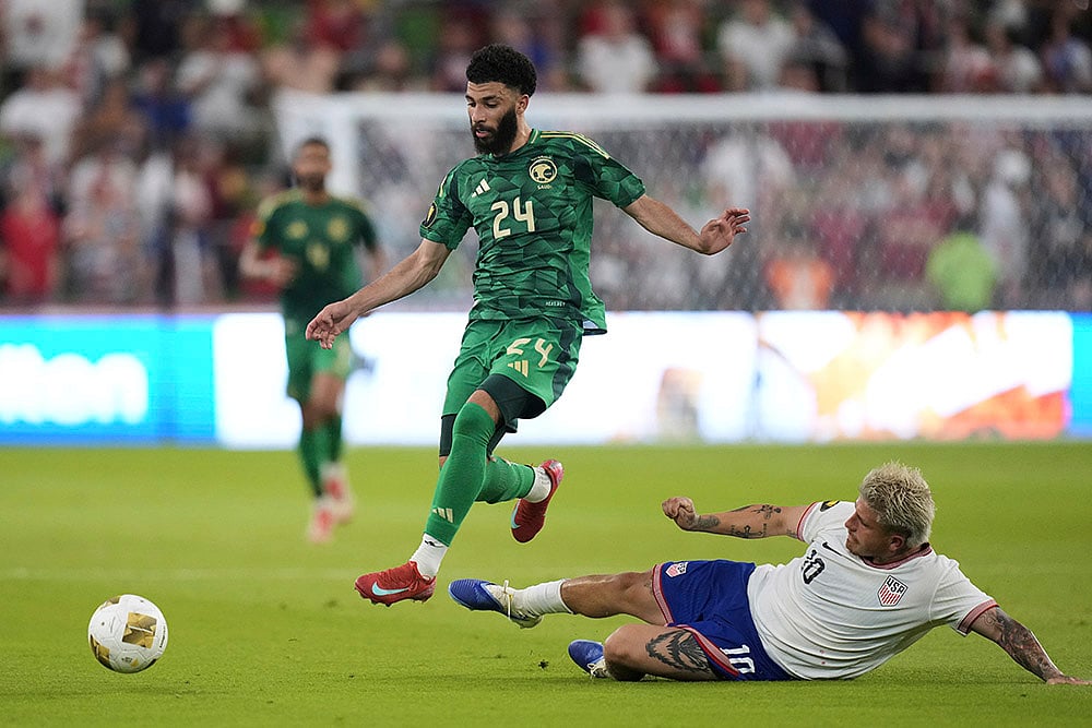 | Photo: AP/Eric Gay : CONCACAF Gold Cup 2025: Saudi Arabia vs USA