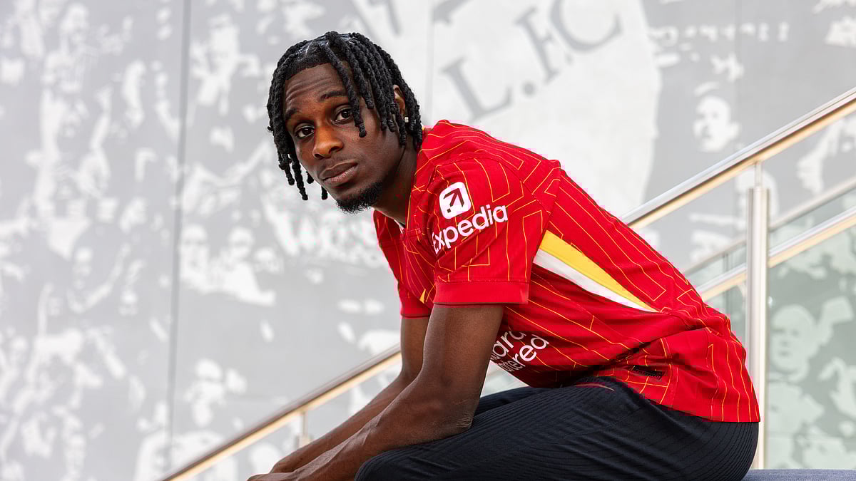 Liverpool's Jeremie Frimpong