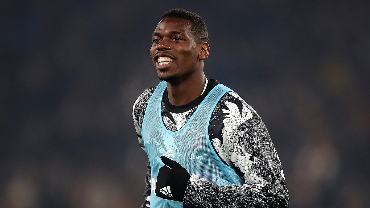 File : File photo of Paul Pogba playing for Juventus.