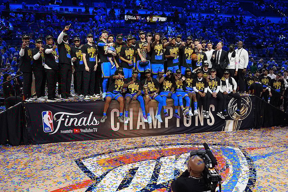 | Photo: AP/Julio Cortez : NBA: Oklahoma City Thunder vs Indiana Pacers